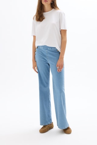 Jeans wide legs - Hemelsblauw