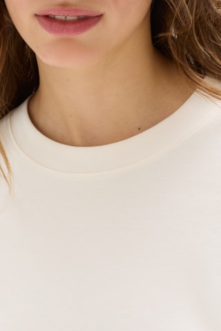 T-shirt regular - Ivoorkleurig