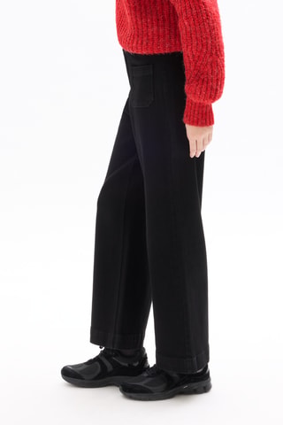Jeans wide legs - Zwart