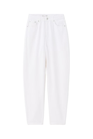Jeans barrel - Wit