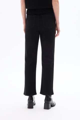 Jeans Flare Cut - Zwart