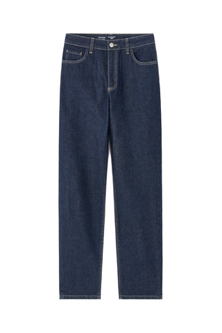 Jeans mom fit - Marineblauw