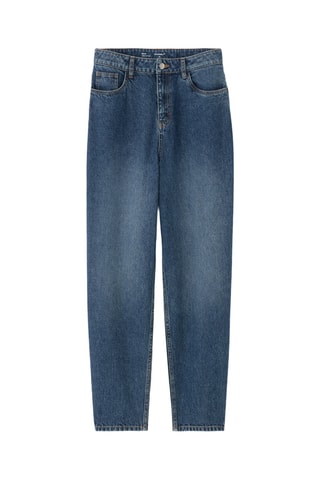 Jeans barrel - Marineblauw