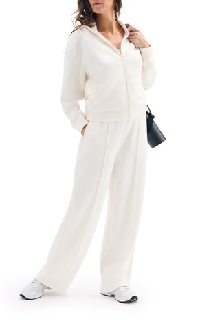 Sweater met capuchon - Ecru