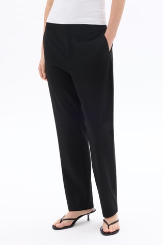 7/8 Broek Slim Fit - Zwart