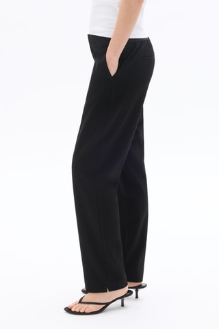 7/8 Broek Slim Fit - Zwart
