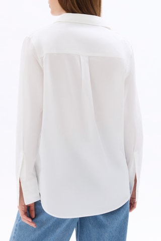 Blouse straight - Wit