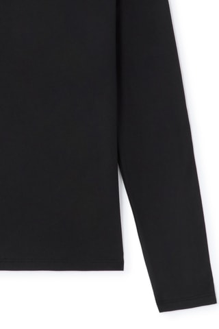 T-shirt Slim Fit - Zwart