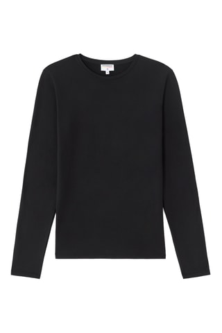 T-shirt Slim Fit - Zwart