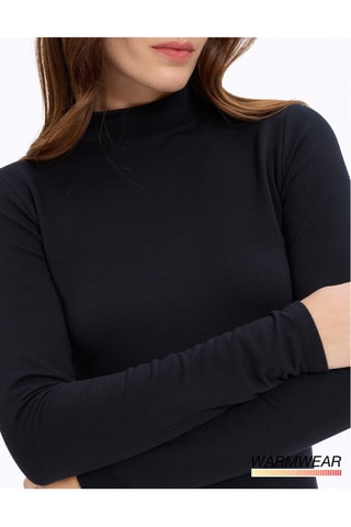 T-shirt Slim Fit - Zwart