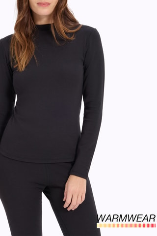 T-shirt Slim Fit - Zwart