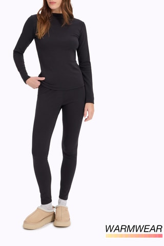 T-shirt Slim Fit - Zwart