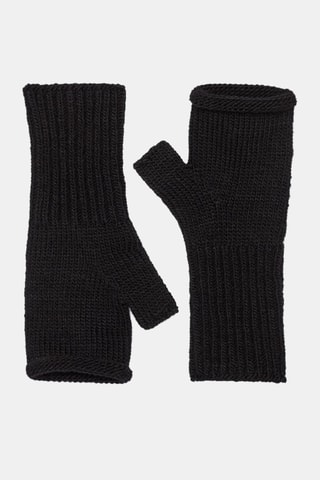 Vingerloze Handschoenen Zwart