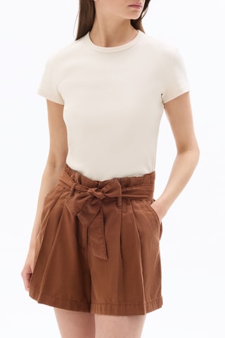 T-shirt Slim Fit - Beige