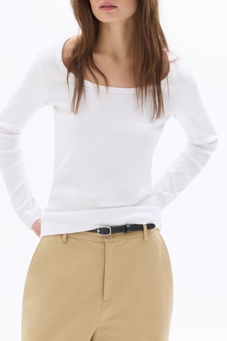 T-shirt Slim Fit - Wit