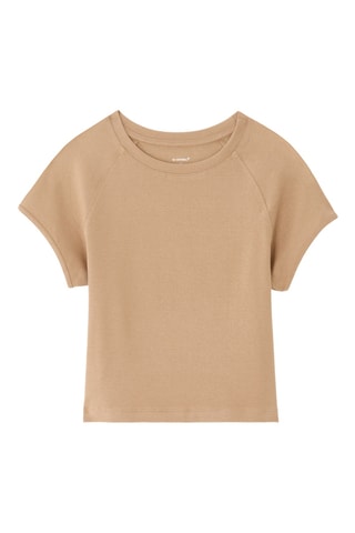 T-shirt Slim Fit - Beige