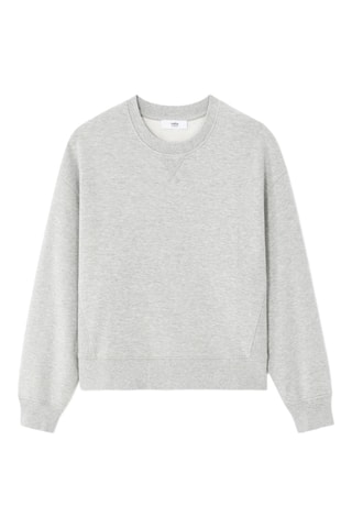 Sweater - Gemêleerd Lichtgrijs