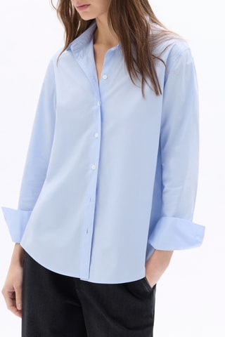 Blouse straight - Hemelsblauw