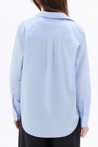 Blouse straight - Hemelsblauw