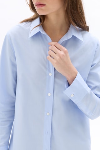 Blouse straight - Hemelsblauw