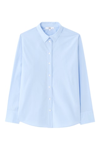 Blouse straight - Hemelsblauw