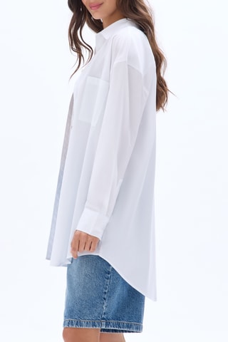 Oversized Blouse - Wit