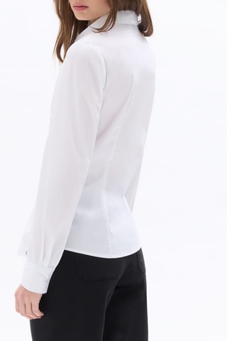 Blouse Slim Fit - Wit