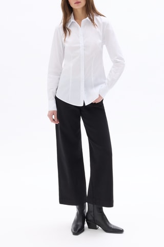 Blouse Slim Fit - Wit