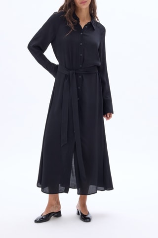 Blouse-jurk - Zwart