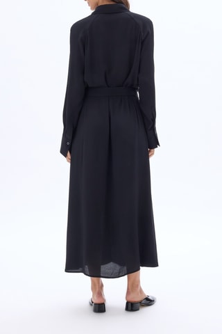 Blouse-jurk - Zwart