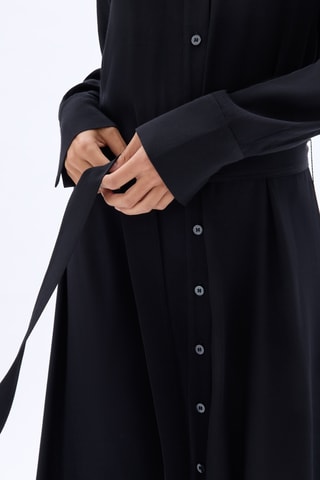 Blouse-jurk - Zwart