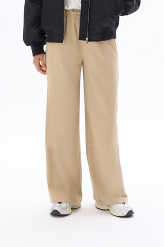 Broek Wide Legs - Beige