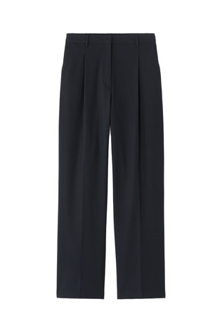 Broek Straight - Marineblauw