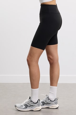 Wielrenbroekje met hoge taille - Zwart