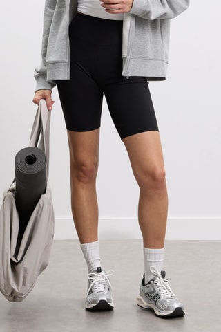 Wielrenbroekje met hoge taille - Zwart