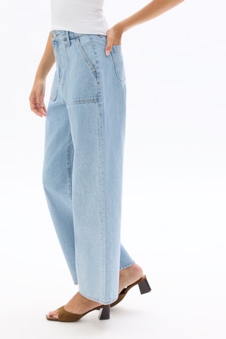 Jeans wide legs - Hemelsblauw