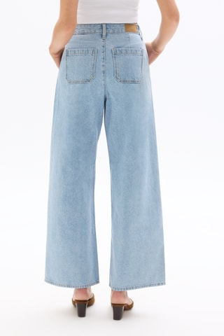 Jeans wide legs - Hemelsblauw