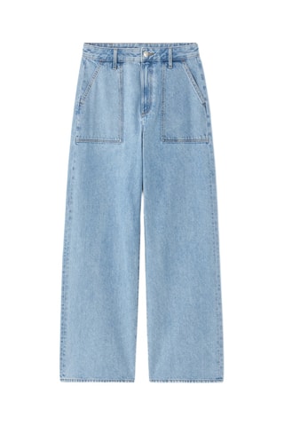 Jeans wide legs - Hemelsblauw