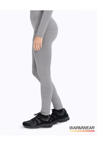 Legging Hoge Taille - Gemêleerd Lichtgrijs