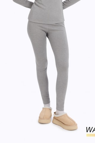 Legging Hoge Taille - Gemêleerd Lichtgrijs