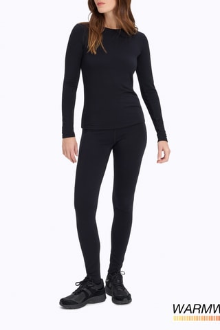 T-shirt Slim Fit - Zwart