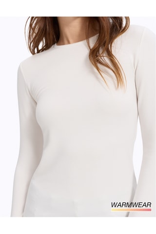 T-shirt Slim Fit - Ecru