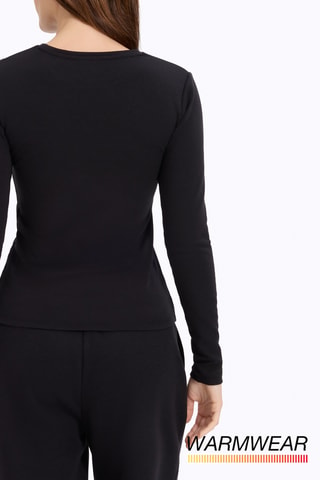T-shirt Slim Fit - Zwart