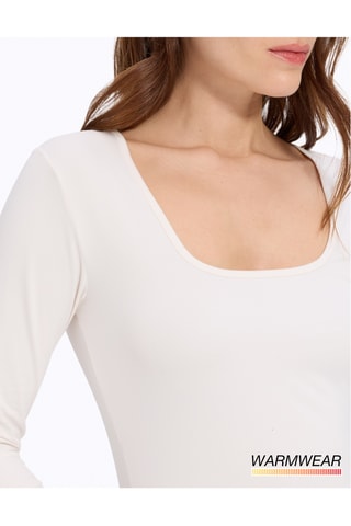 T-shirt Slim Fit - Ecru