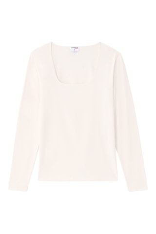 T-shirt Slim Fit - Ecru