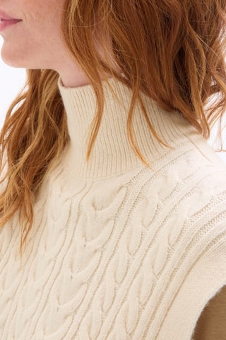 Mouwloze Trui - Lichtbeige