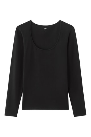 T-shirt Slim Fit - Zwart