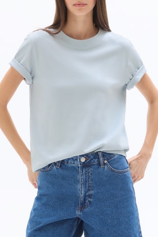 T-shirt regular - Lichtgrijs
