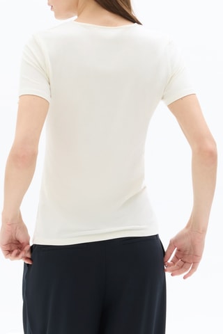 T-shirt Slim Fit - Ecru
