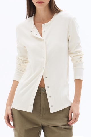 Blouse Slim Fit - Ecru